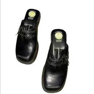 Earth Spirit “comfort first”  Leather Mules